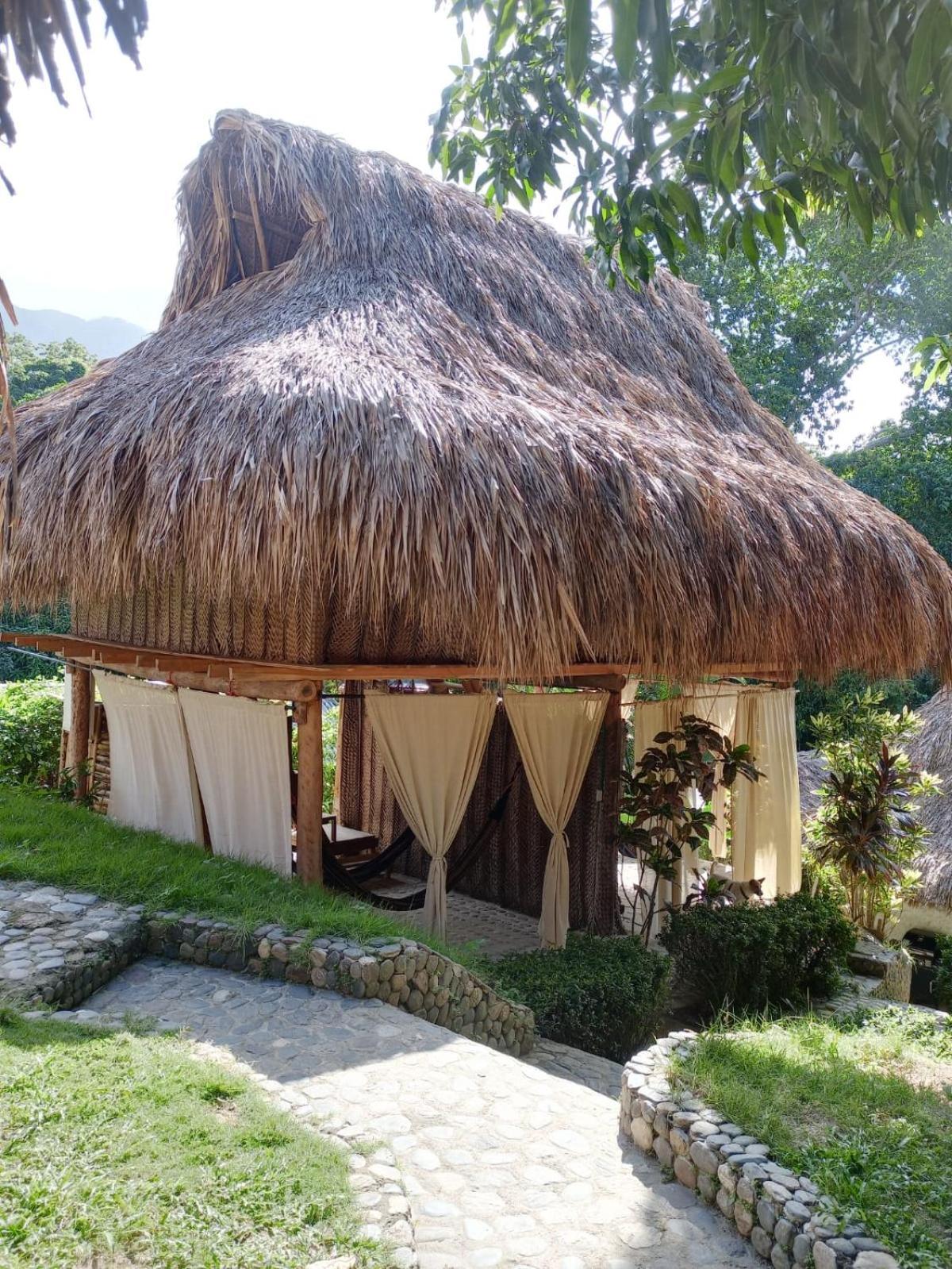 Ecocabanas Diosa Jaguar Tayrona La Esmeralda  Exterior foto