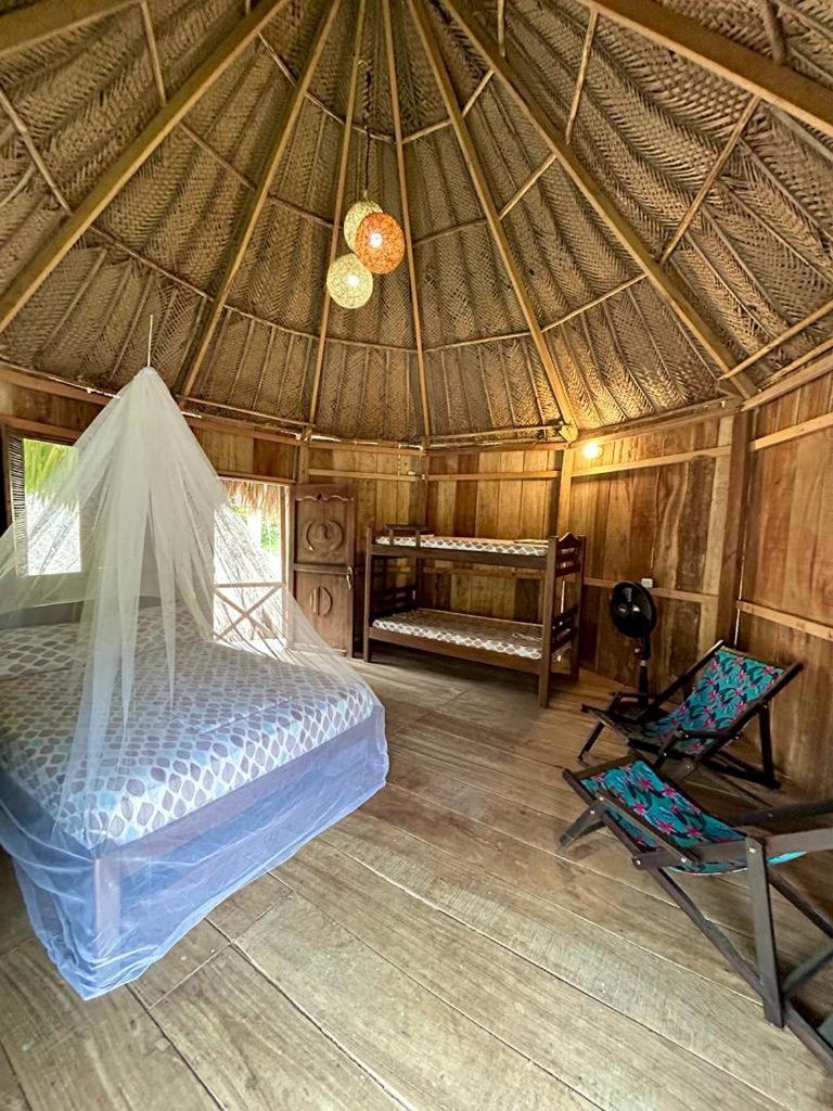 Ecocabanas Diosa Jaguar Tayrona La Esmeralda  Exterior foto