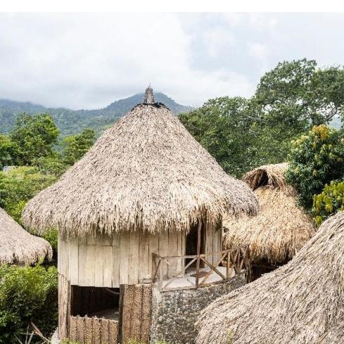 Ecocabanas Diosa Jaguar Tayrona La Esmeralda  Exterior foto
